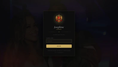 Josephine Lounge admin portal